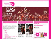 Tablet Screenshot of dancingartsolutions.com